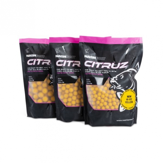 Nash Citruz Boilies Yellow ( nieuw voor 2023 )